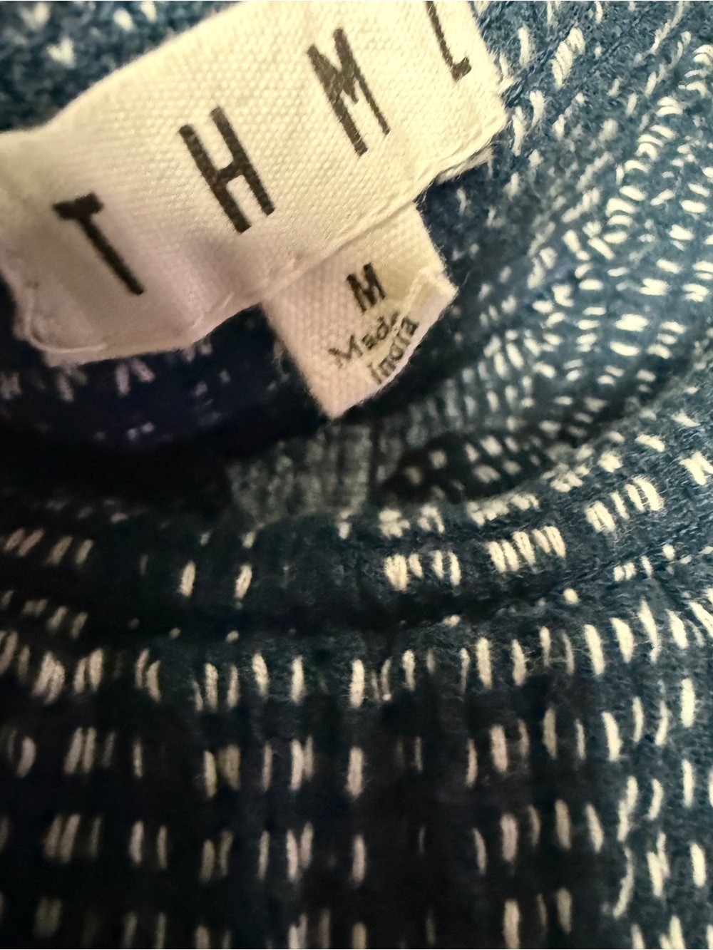 Eomen’s Navy Blue Pom-Pom Trim Short Romper - Picture 3 of 3